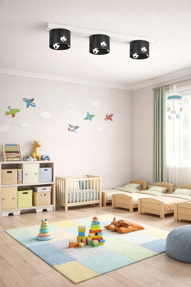 Moonlight DZIECIĘCA LAMPA PLAFON SUFITOWY ŻYRANDOL LED GX53 MOTYL DLA DZIEWCZYNKI