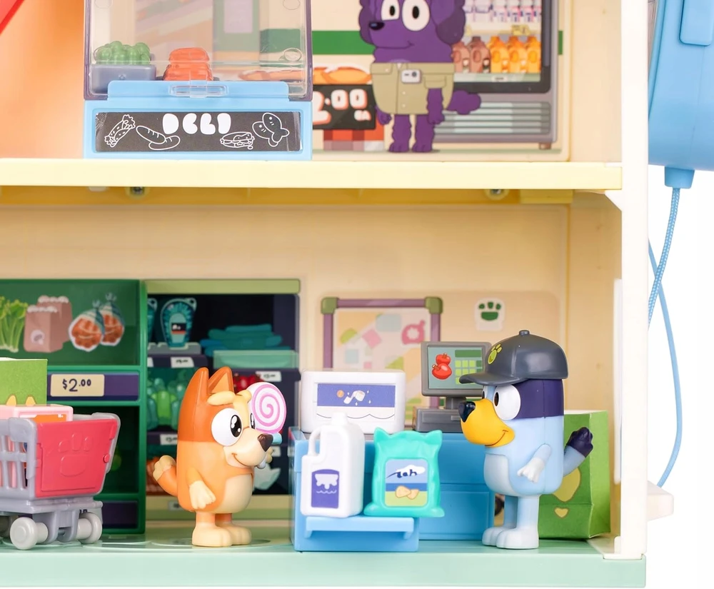 Bluey Rinkinys Supermarket