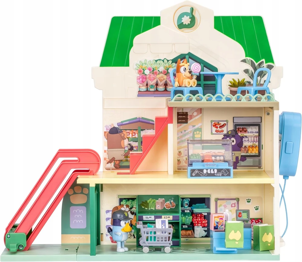 Bluey Rinkinys Supermarket