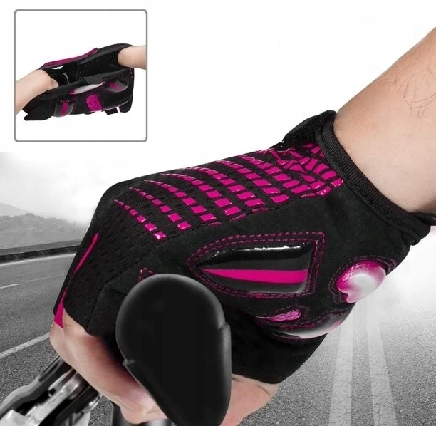 Moreok BEPIRKŠTĖS DVIRAČIO VAŽIAVIMO PIRŠTINĖS Kvėpuojantis GEL TRAINING XL