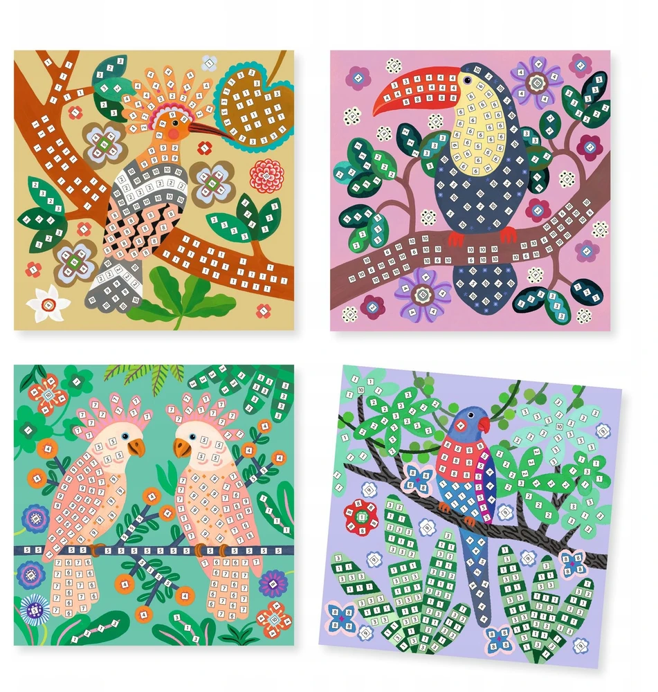 Mosaic BIRDS Djeco