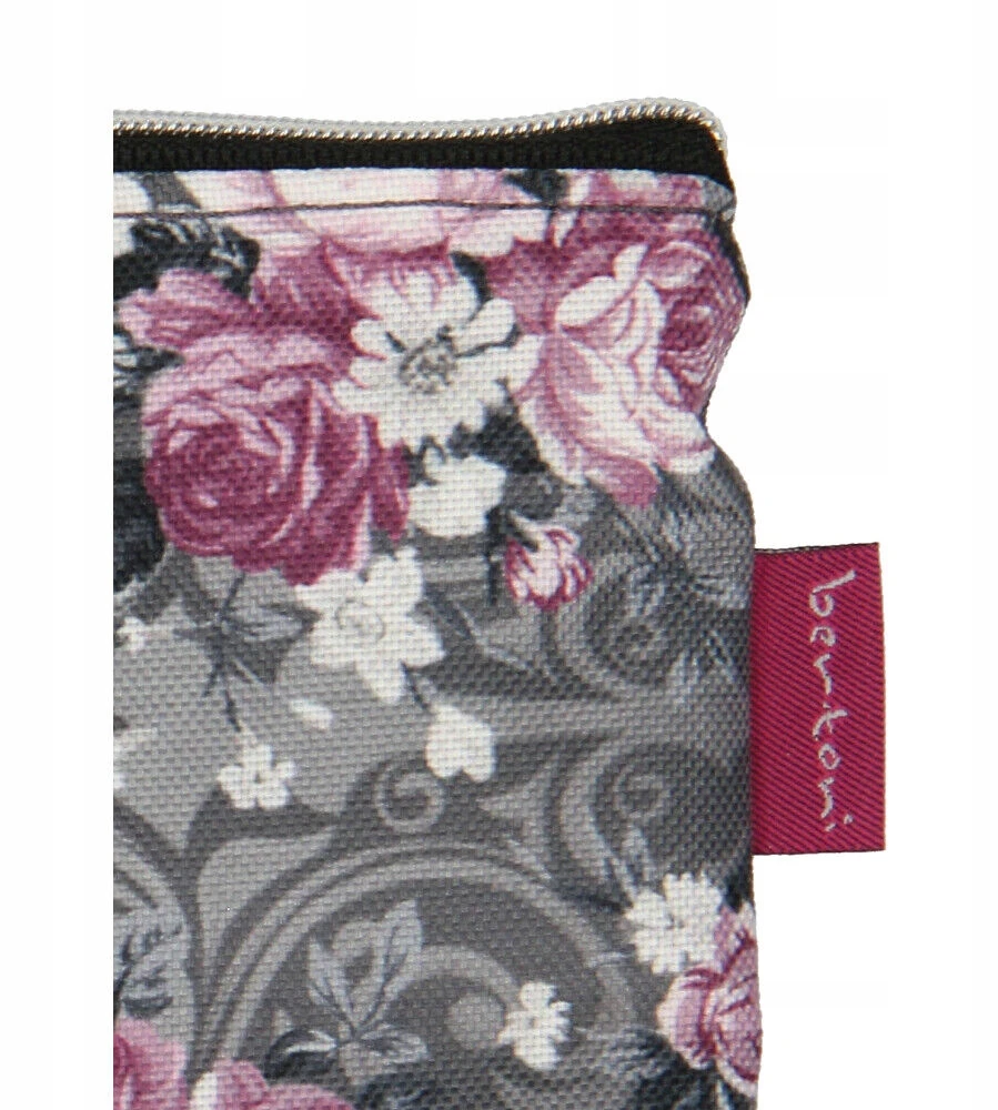 Moteriška kosmetinė rankinei 14x21 cm BERTONI Solo su Chic spauda