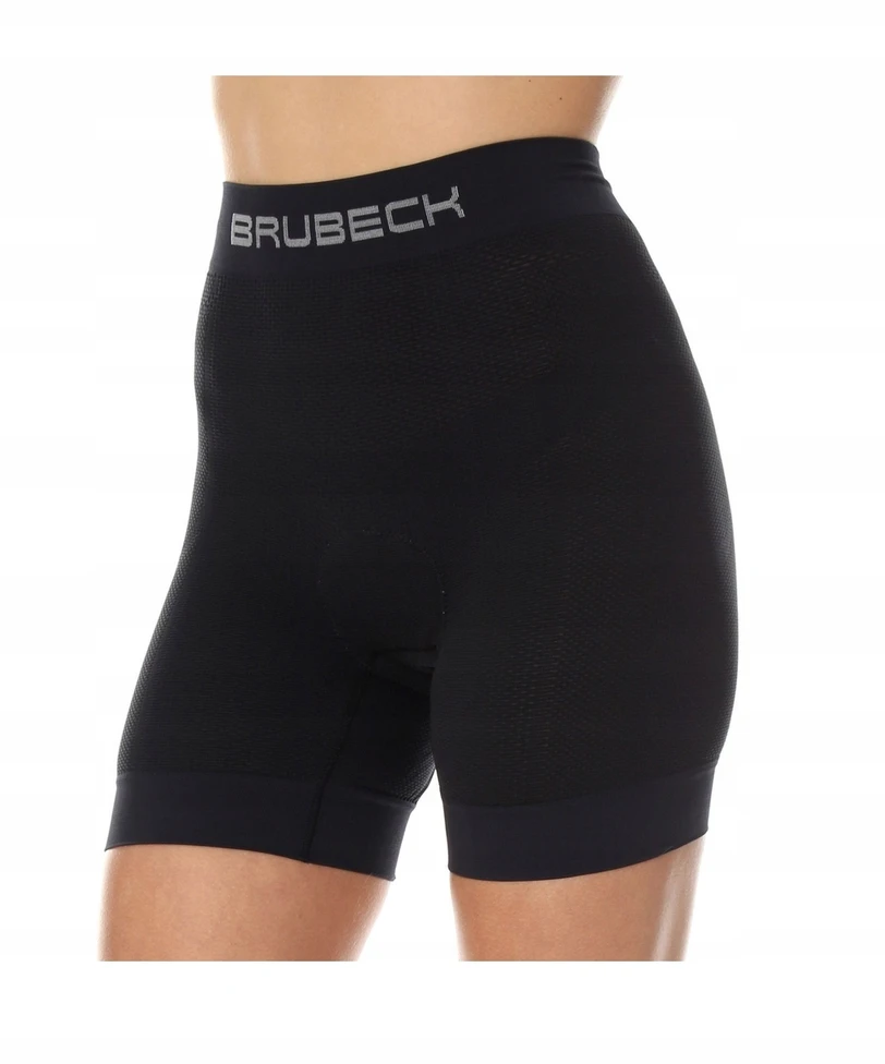 Moteriški dviračių bokso šortai su įdėklu BRUBECK Bicycle BX11410 M