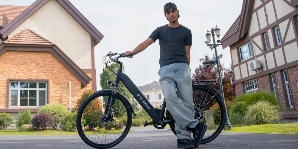 Moteriški / vyriški elektriniai dviračiai TTGO HZ-28ST 120KM 28'' 250W 36V 20Ah-EU