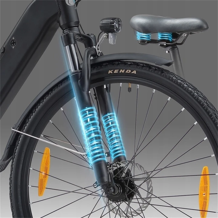 Moteriški / vyriški elektriniai dviračiai TTGO HZ-28ST 120KM 28'' 250W 36V 20Ah-EU