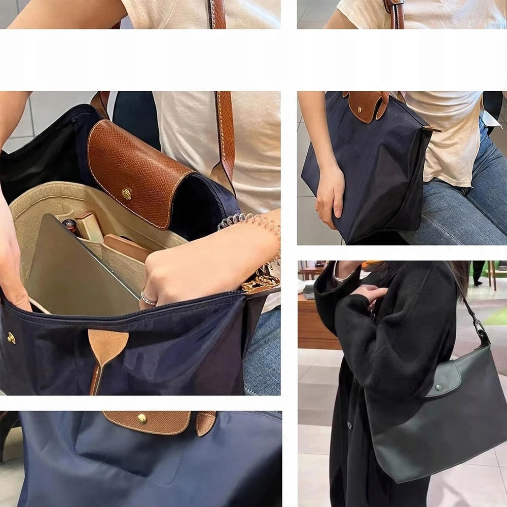 Moteriškos rankinės įdėklas Longchamp M
