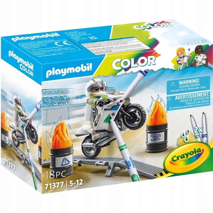 Konstruktorius PLAYMOBIL Color: Motorbike 71377