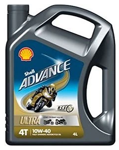 Alyva motociklams Shell AX7 10W40, 4L
