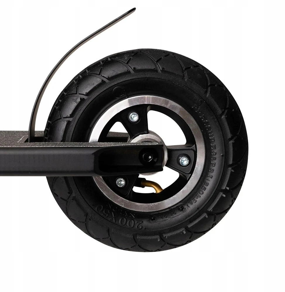 Motoroleris NKD Bullit Dirt Scooter juoda-vaivorykštė-92cm