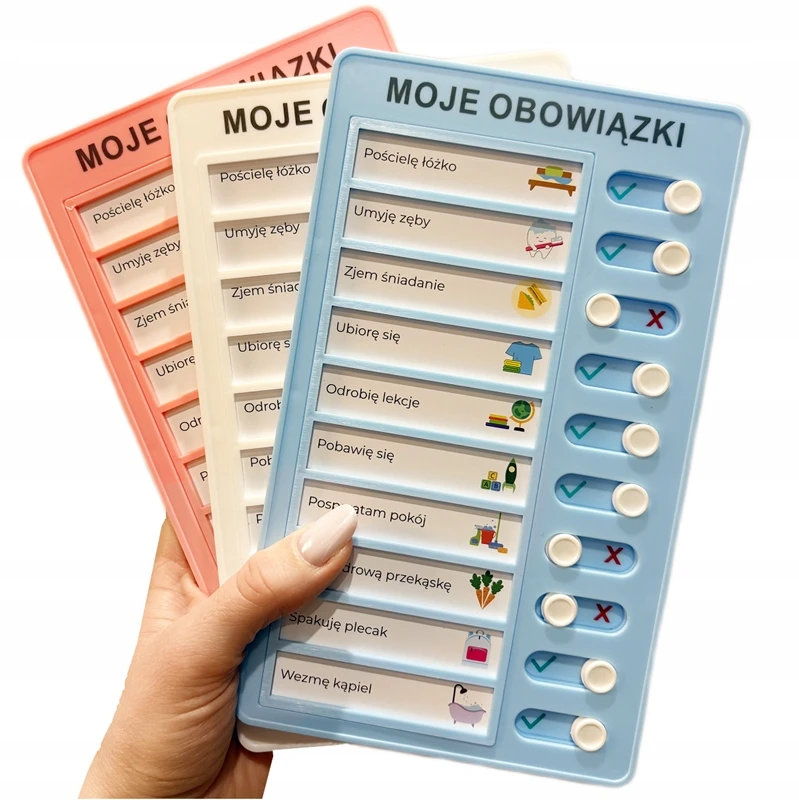 MOTYVACINĖ LENTA VAIKAMS PAREIGŲ SĄRAŠAS LENKŲ MĖLYNA