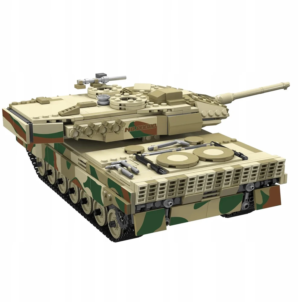 Mould King 20020s Leopard 2 Tank - 1100 det., valdomas pulteliu