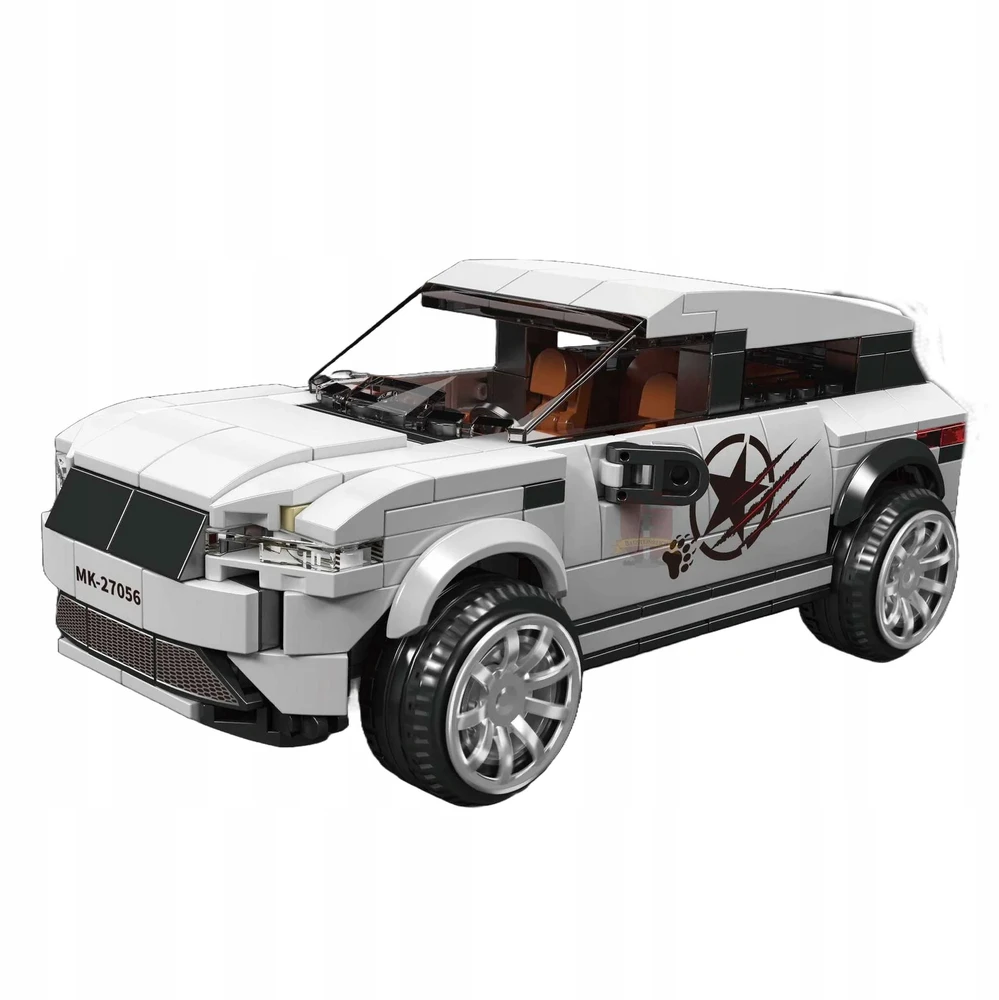 Mould King Auto Range Rover Evoque visureigis + dėžė - MOLD KING edu blokeliai 402 vnt. TECHNINIAI