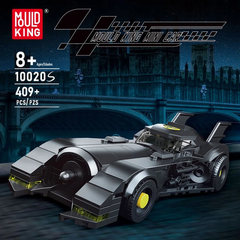 Mould King Batman Batmobile Mold King 10020S blokeliai