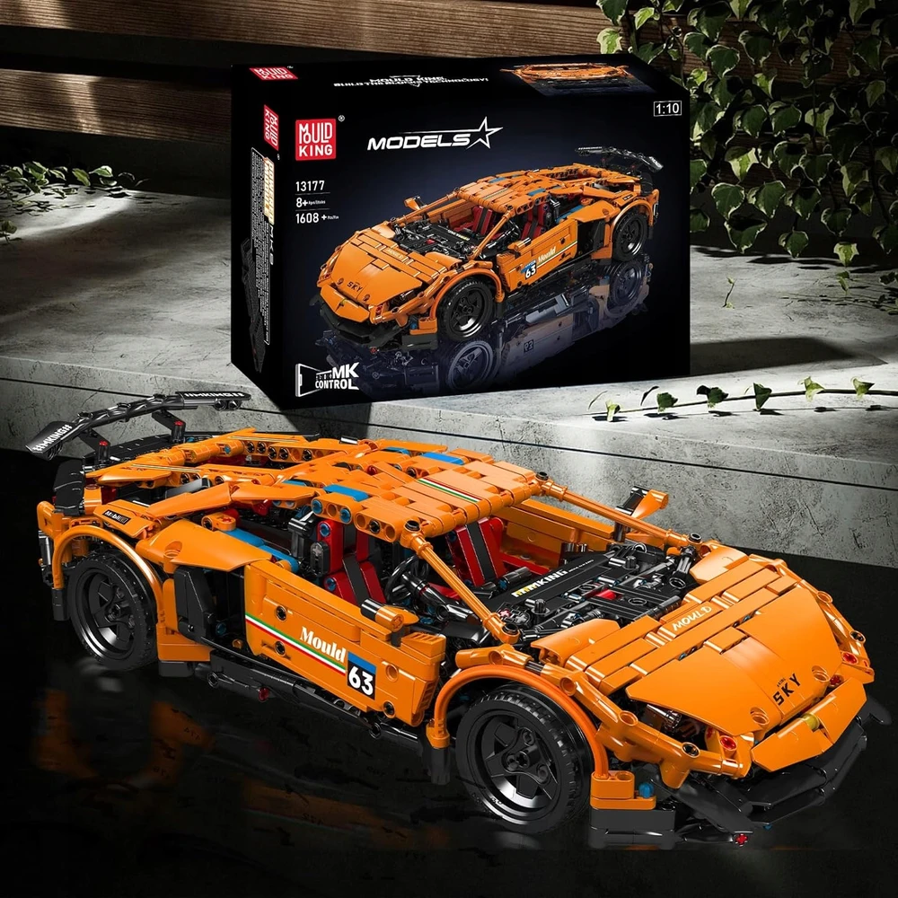 Mould King Lamborghini Aventador Rc konstruktorius