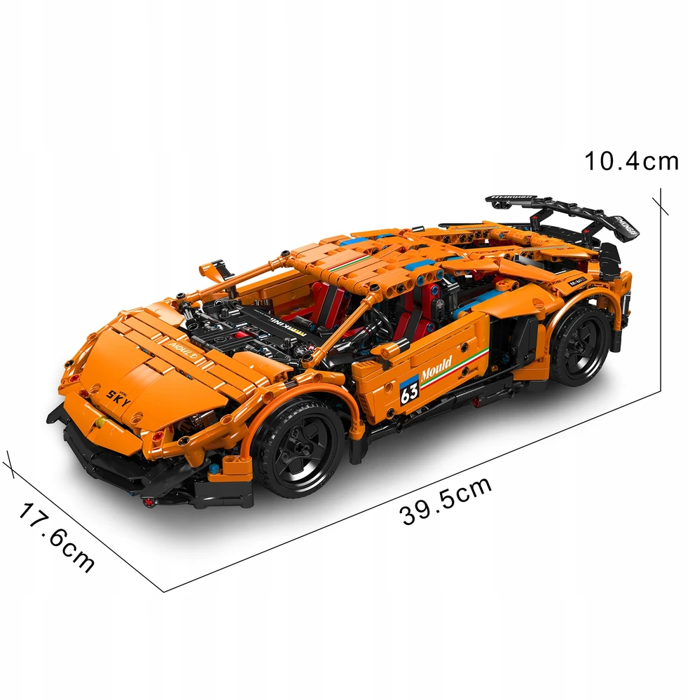 Mould King Lamborghini Aventador Rc konstruktorius