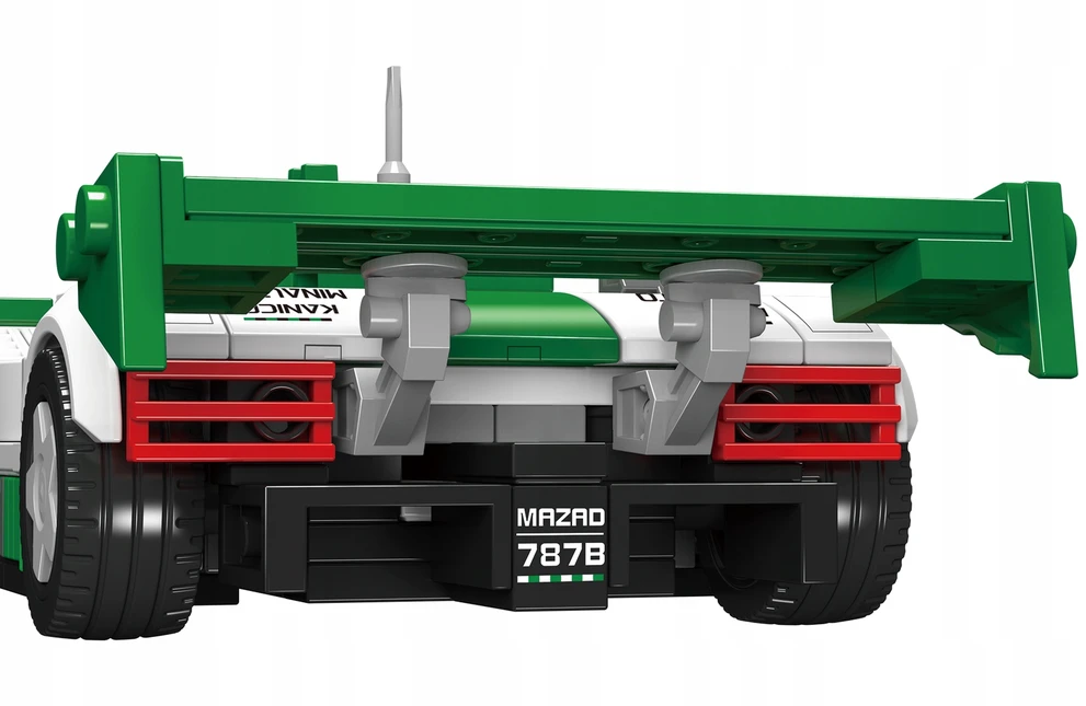 Mould King Mazada 787B Speed ​​​​Champions Mold King 27073 statybinių blokų rinkinys + vitrina