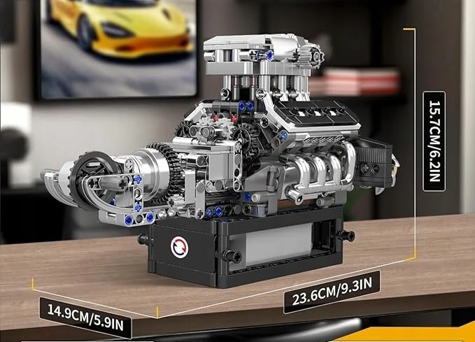 Mould King Mold King 10206 Car Engine Supercar V8 McLaren Technic BOX