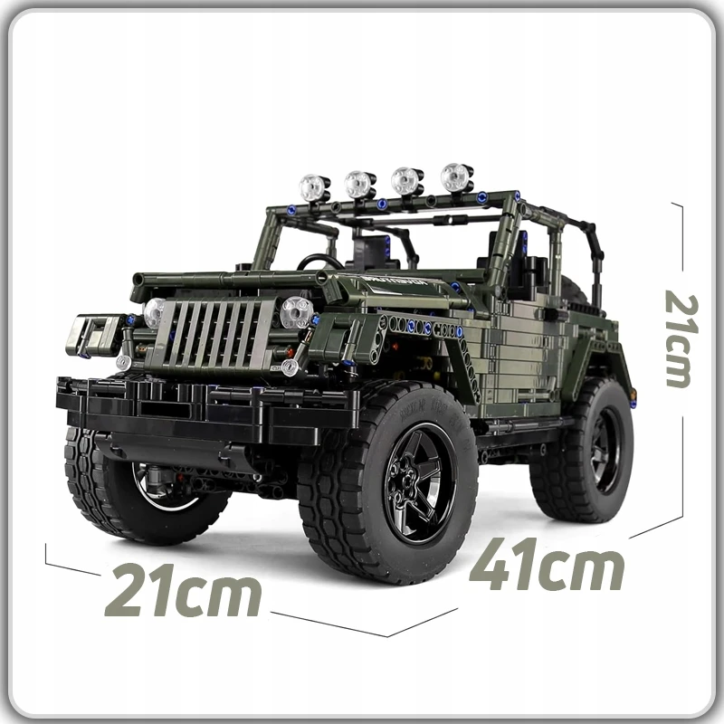 Mould King Mold King 13124 Offroad automobilių blokų komplektas 2096 vnt.