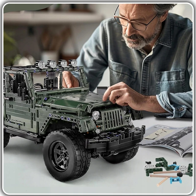 Mould King Mold King 13124 Offroad automobilių blokų komplektas 2096 vnt.