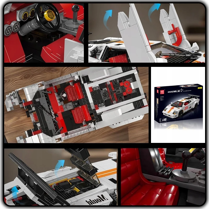 Mould King Mold King 13194 blokų rinkinys Auto Car RC BOX