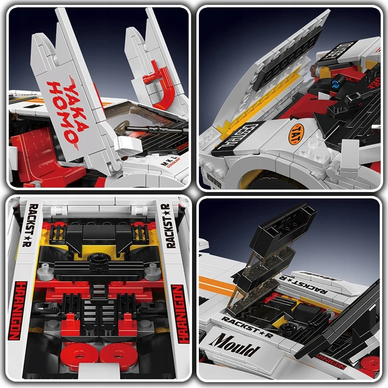 Mould King Mold King 13194 blokų rinkinys Auto Car RC BOX