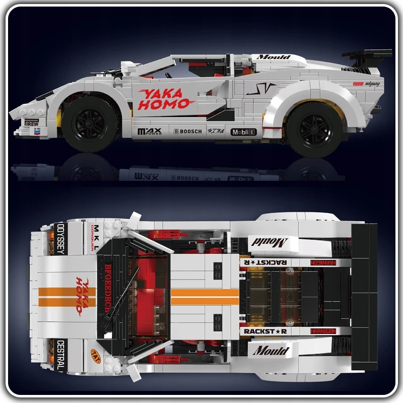 Mould King Mold King 13194 blokų rinkinys Auto Car RC BOX