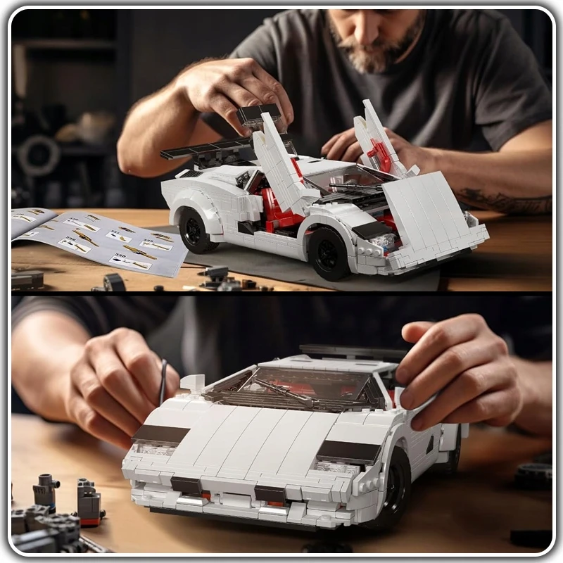 Mould King Mold King 13194 blokų rinkinys Auto Car RC BOX