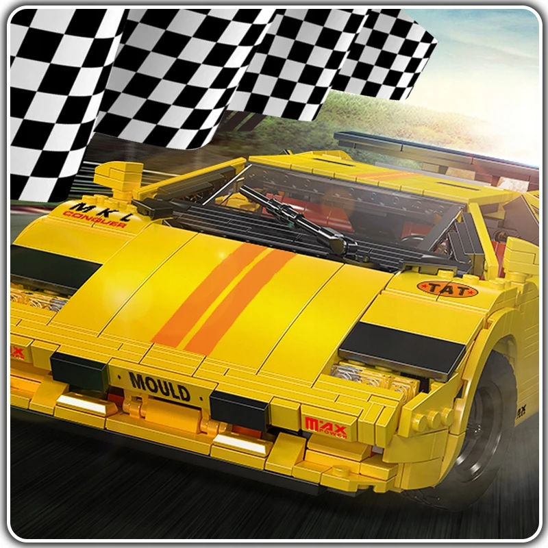 Mould King Mold King 13195 blokų rinkinys Auto Car RC BOX