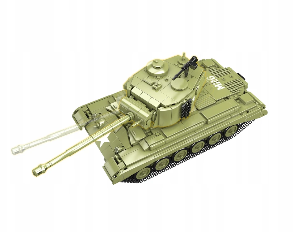 Mould King MOLD KING 20035 M26 Pershing RC Blocks Remote Control Tank Remote Control + APP