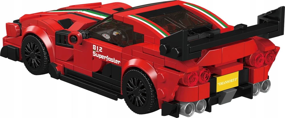 Mould King Mold King 27079 Mansory 812 Supercar Speed ​​​​Champion kolekcionavimo blokai