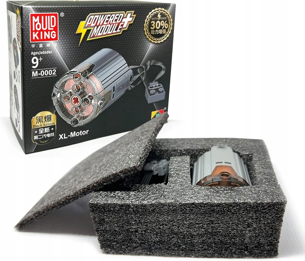 Mould King MOLD KING M-0002 BLOKŲ ELEKTROS VARIKLIŲ XL-VARIKLIŲ GALIOS FUNKCIJOS