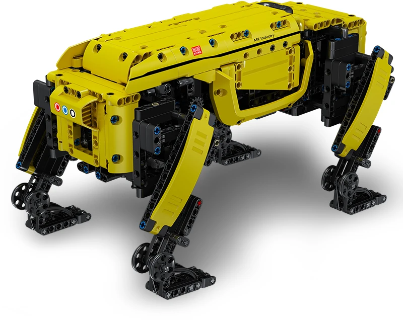 Mould King Pelėsių karalius Technic RC Robotas Šuns Modelis Statybinių blokų rinkiniai Žaislas