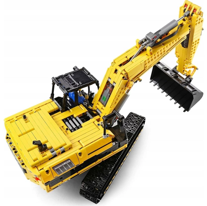Mould King Statybiniai blokeliai Mold King 13112 Mechaninis Digger 1830 el.