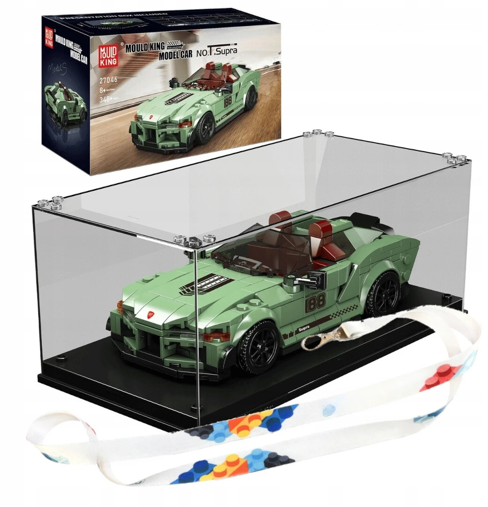 Mould King TOYOTA SUPRA Kabrioletiniai AUTOMOBILIŲ BLOKAI 348EL MOLD KING 27046