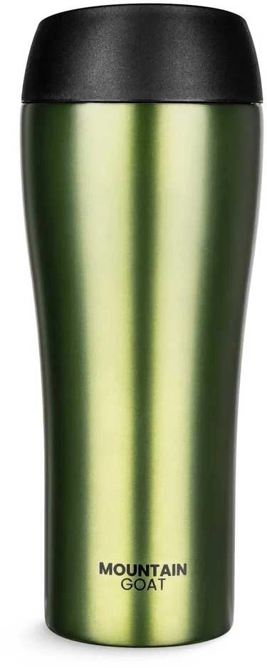 „Mountain Goat TRAVEL“ termo puodelis, 380 ml, žalias