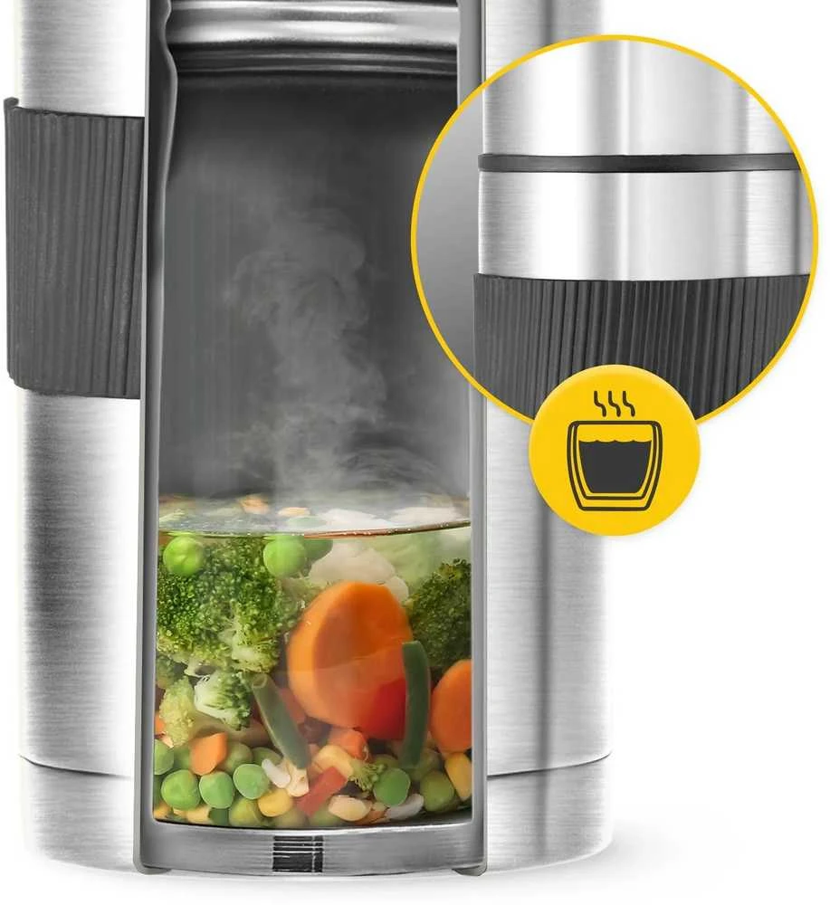 Mountain Nerūdijančio plieno pietų termosas 1 litras, sidabrinis