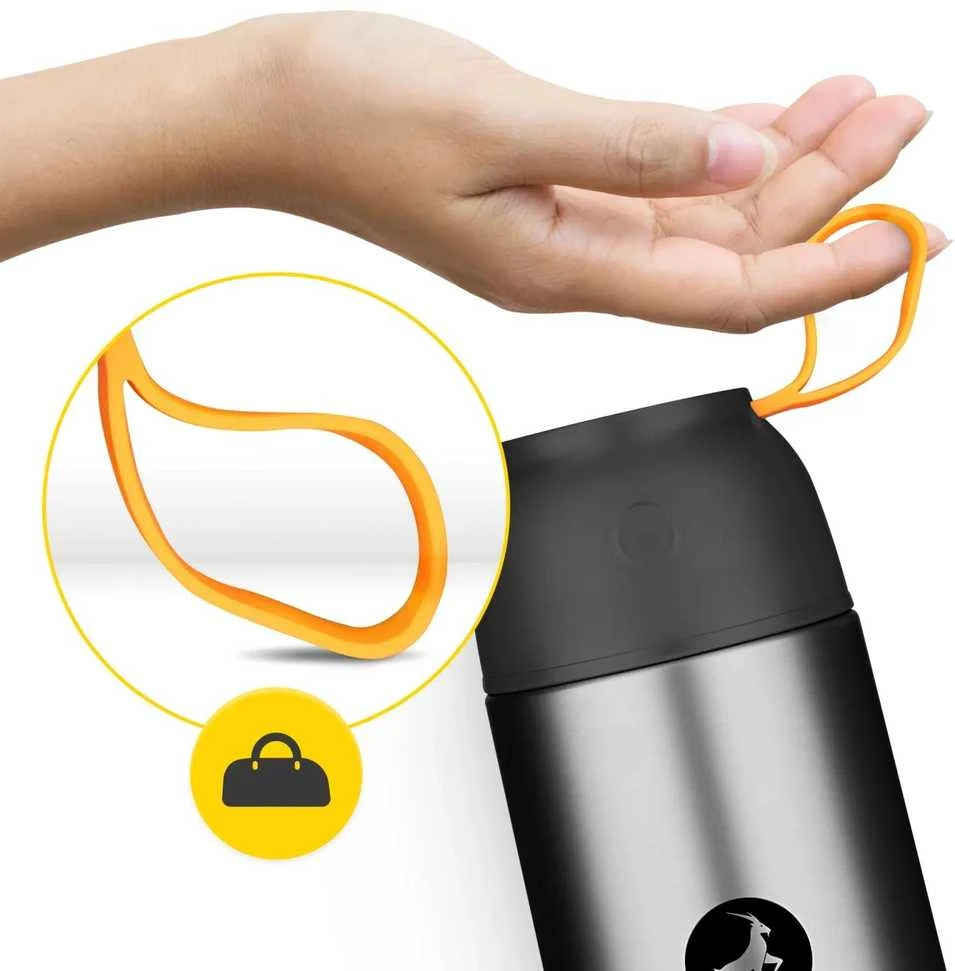 Mountain Nerūdijančio plieno pietų termosas 720 ml, sidabro spalvos
