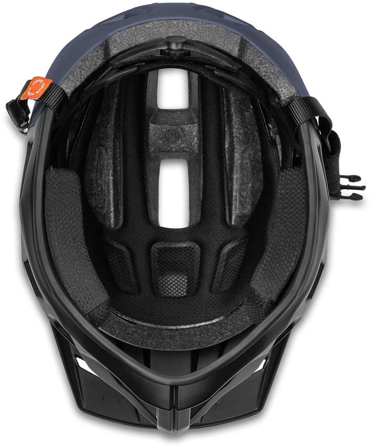 MOVINO EDGE viso veido šalmas 418g MTB paspirtukas, 51-54cm, įmontuotas