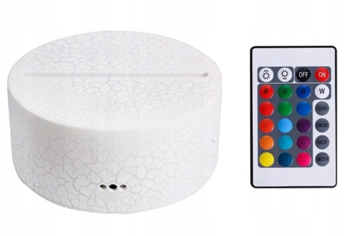 Moxomi 3d Led Lempa Šunelis Prancūzų Buldogas, 16 Spalvų + Pilotas