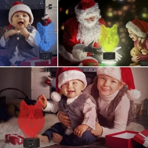 Moxomi 3d Led Lempa "žiedų valdovas" - 16 spalvų, Usb, su pulteliu