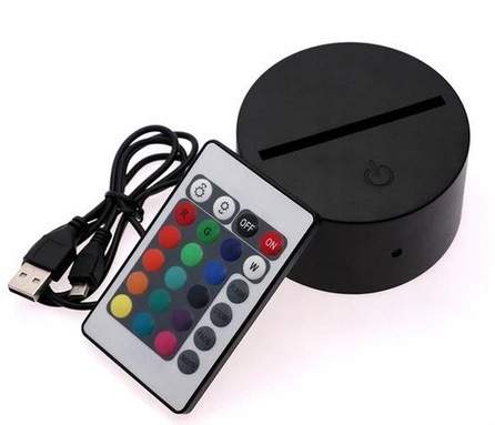 Moxomi LAMPA 3D LED USB MAŁY SONIC BAJKA PREZENT Pultas
