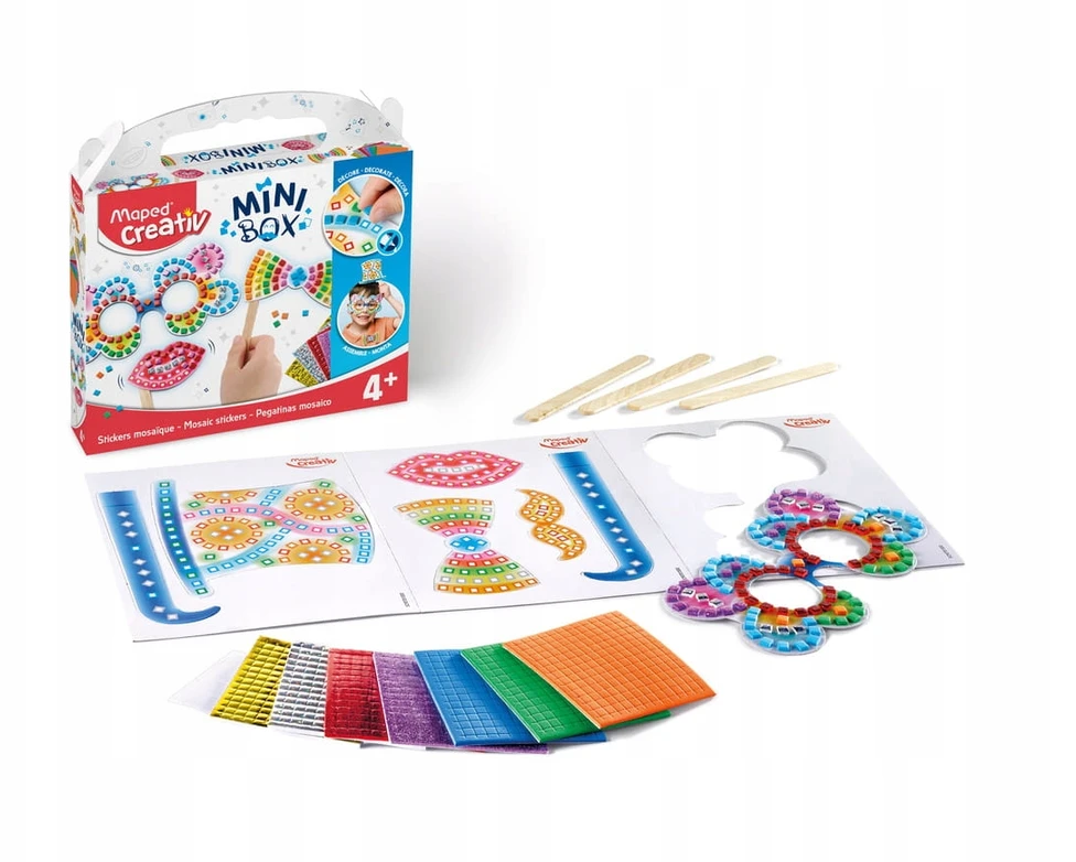 Mozaikos lipdukų rinkinys Maped Creativ Mini Box