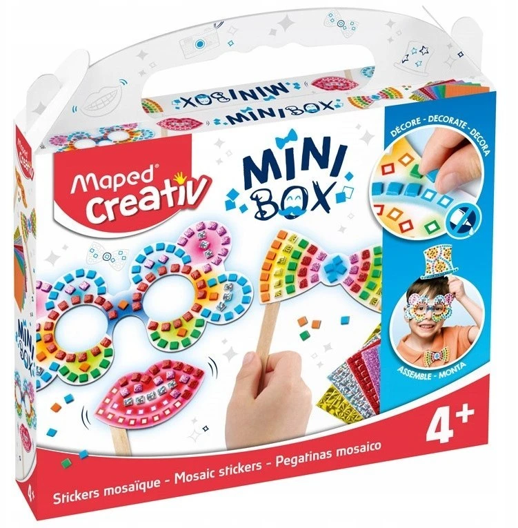 Mozaikos lipdukų rinkinys Maped Creativ Mini Box