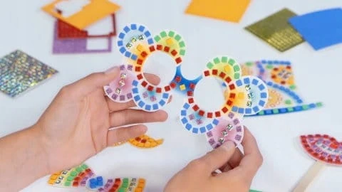 Mozaikos lipdukų rinkinys Maped Creativ Mini Box