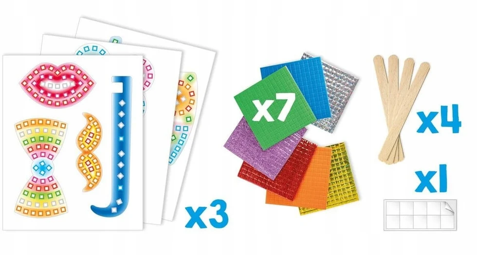 Mozaikos lipdukų rinkinys Maped Creativ Mini Box