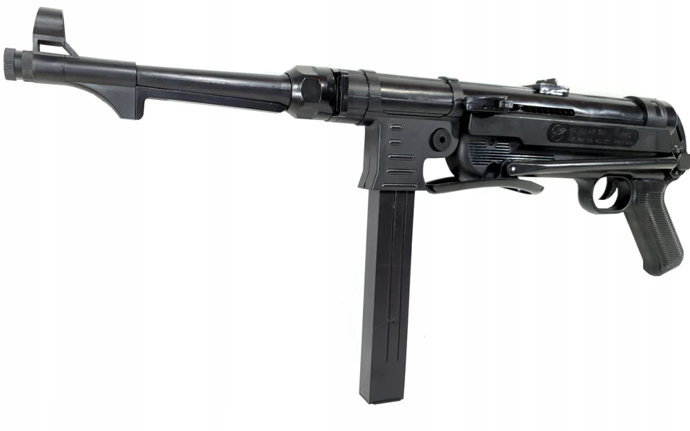 MP-40 SCHMEISSER rutulinis šautuvas Snaiperinis šautuvas ASG REPLICA