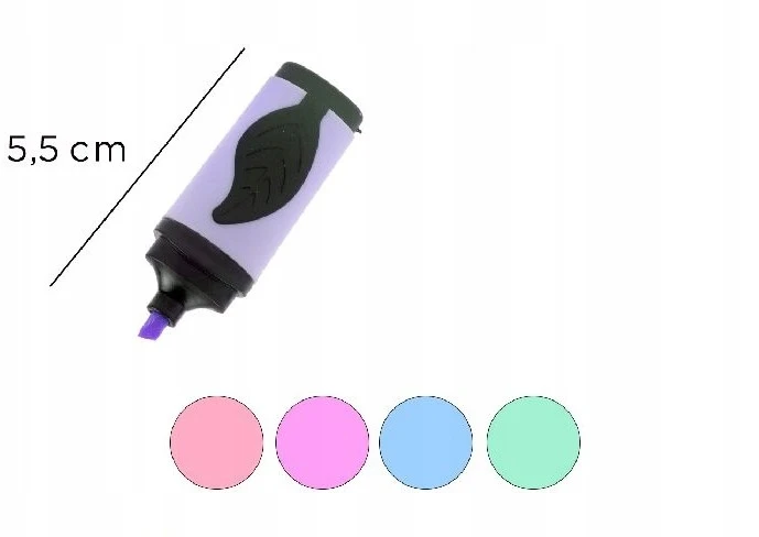 MP Žymekliai fluorescenciniai, 4 spalvos