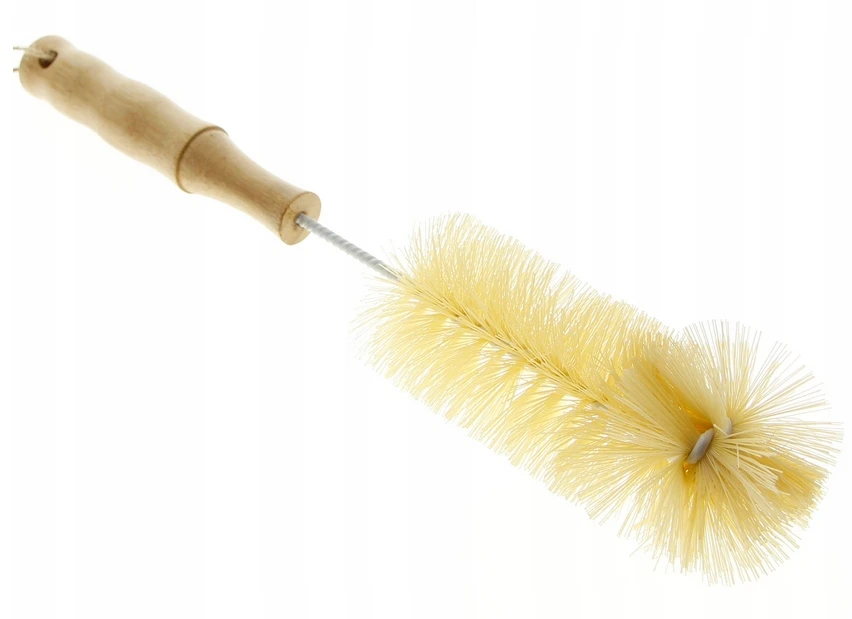 Mplco Bamboo serijos EKO šepetys, šepetys buteliams, ąsočiams plauti, 30 cm