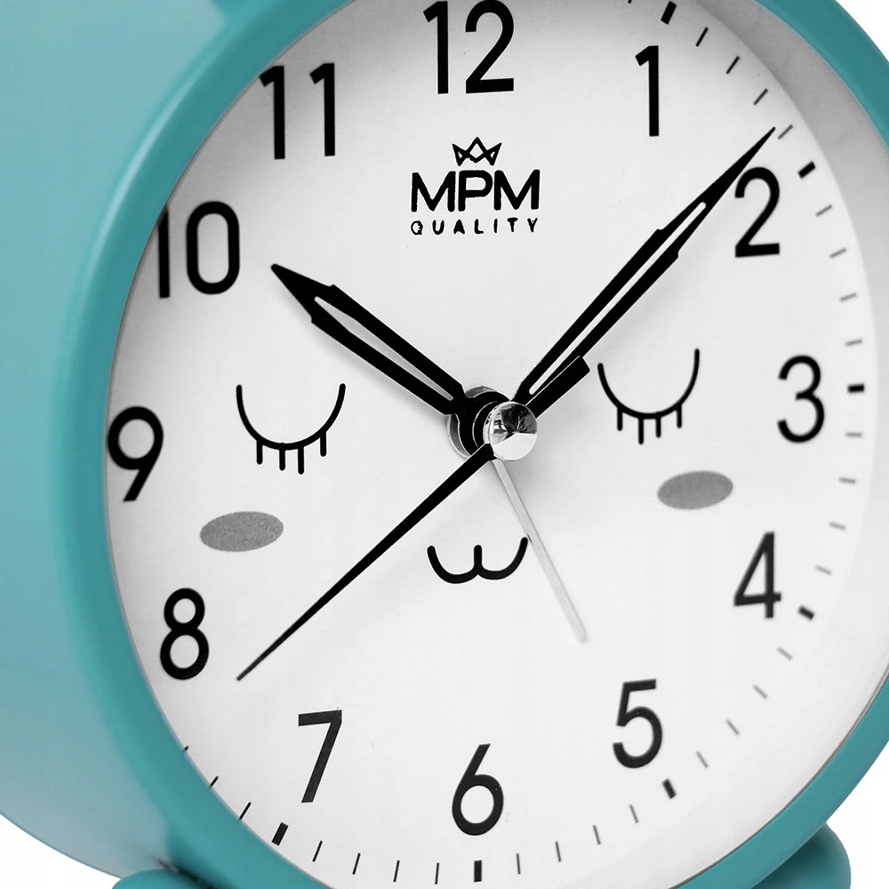 MPM Apvalus laikrodis 11 cm su analoginiu ciferblatu