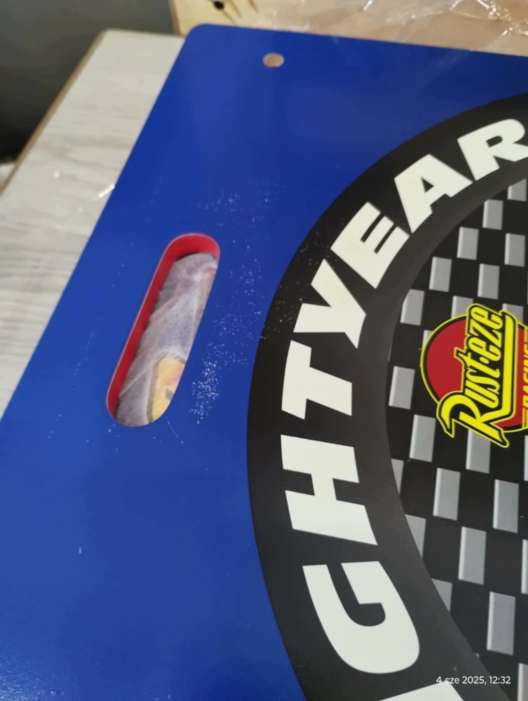 Mpmax DISNEY CARS AUTA REGAŁ SKRZYNIA POJEMNIK NA ZABAWKI OUTLET